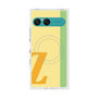 プレミアムスクエアケース with SnapMag［ オリジナル - initial color line - Z yellow ］