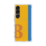 プレミアムスクエアケース with SnapMag［ オリジナル - initial color line - B orange ］