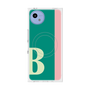 プレミアムスクエアケース with SnapMag［ オリジナル - initial color line - B green ］