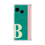 プレミアムスクエアケース with SnapMag［ オリジナル - initial color line - B green ］