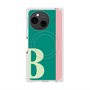 プレミアムスクエアケース with SnapMag［ オリジナル - initial color line - B green ］