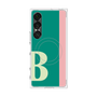プレミアムスクエアケース with SnapMag［ オリジナル - initial color line - B green ］
