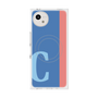 プレミアムスクエアケース with SnapMag［ オリジナル - initial color line - C blue ］
