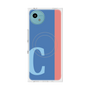 プレミアムスクエアケース with SnapMag［ オリジナル - initial color line - C blue ］