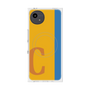 プレミアムスクエアケース with SnapMag［ オリジナル - initial color line - C orange ］