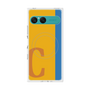 プレミアムスクエアケース with SnapMag［ オリジナル - initial color line - C orange ］