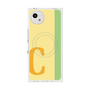 プレミアムスクエアケース with SnapMag［ オリジナル - initial color line - C yellow ］