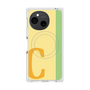 プレミアムスクエアケース with SnapMag［ オリジナル - initial color line - C yellow ］