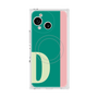 プレミアムスクエアケース with SnapMag［ オリジナル - initial color line - D green ］