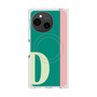 プレミアムスクエアケース with SnapMag［ オリジナル - initial color line - D green ］