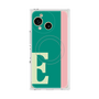 プレミアムスクエアケース with SnapMag［ オリジナル - initial color line - E green ］