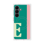 プレミアムスクエアケース with SnapMag［ オリジナル - initial color line - E green ］