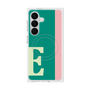 プレミアムスクエアケース with SnapMag［ オリジナル - initial color line - E green ］