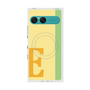 プレミアムスクエアケース with SnapMag［ オリジナル - initial color line - E yellow ］