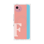 プレミアムスクエアケース with SnapMag［ オリジナル - initial color line - F pink ］