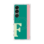プレミアムスクエアケース with SnapMag［ オリジナル - initial color line - F green ］