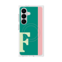 プレミアムスクエアケース with SnapMag［ オリジナル - initial color line - F green ］