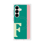 プレミアムスクエアケース with SnapMag［ オリジナル - initial color line - F green ］