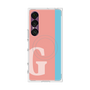 プレミアムスクエアケース with SnapMag［ オリジナル - initial color line - G pink ］
