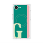 プレミアムスクエアケース with SnapMag［ オリジナル - initial color line - G green ］