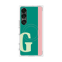 プレミアムスクエアケース with SnapMag［ オリジナル - initial color line - G green ］