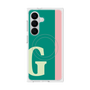 プレミアムスクエアケース with SnapMag［ オリジナル - initial color line - G green ］