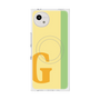 プレミアムスクエアケース with SnapMag［ オリジナル - initial color line - G yellow ］