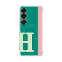プレミアムスクエアケース with SnapMag［ オリジナル - initial color line - H green ］
