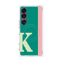 プレミアムスクエアケース with SnapMag［ オリジナル - initial color line - K green ］