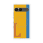 プレミアムスクエアケース with SnapMag［ オリジナル - initial color line - L orange ］