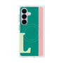 プレミアムスクエアケース with SnapMag［ オリジナル - initial color line - L green ］