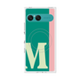 プレミアムスクエアケース with SnapMag［ オリジナル - initial color line - M green ］