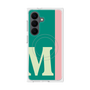 プレミアムスクエアケース with SnapMag［ オリジナル - initial color line - M green ］