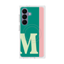 プレミアムスクエアケース with SnapMag［ オリジナル - initial color line - M green ］