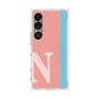 プレミアムスクエアケース with SnapMag［ オリジナル - initial color line - N pink ］