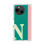 プレミアムスクエアケース with SnapMag［ オリジナル - initial color line - N green ］