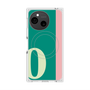 プレミアムスクエアケース with SnapMag［ オリジナル - initial color line - O green ］