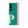 プレミアムスクエアケース with SnapMag［ オリジナル - initial color line - P green ］