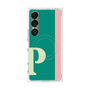 プレミアムスクエアケース with SnapMag［ オリジナル - initial color line - P green ］