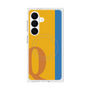 プレミアムスクエアケース with SnapMag［ オリジナル - initial color line - Q orange ］