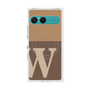 プレミアムスクエアケース with SnapMag［ オリジナル - initial two tone - W brown ］