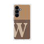 プレミアムスクエアケース with SnapMag［ オリジナル - initial two tone - W brown ］