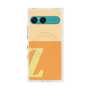 プレミアムスクエアケース with SnapMag［ オリジナル - initial two tone - Z orange ］