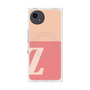 プレミアムスクエアケース with SnapMag［ オリジナル - initial two tone - Z pink ］