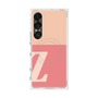 プレミアムスクエアケース with SnapMag［ オリジナル - initial two tone - Z pink ］