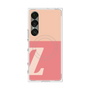 プレミアムスクエアケース with SnapMag［ オリジナル - initial two tone - Z pink ］