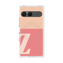 プレミアムスクエアケース with SnapMag［ オリジナル - initial two tone - Z pink ］