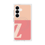プレミアムスクエアケース with SnapMag［ オリジナル - initial two tone - Z pink ］