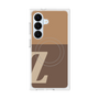 プレミアムスクエアケース with SnapMag［ オリジナル - initial two tone - Z brown ］