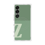 プレミアムスクエアケース with SnapMag［ オリジナル - initial two tone - Z green ］